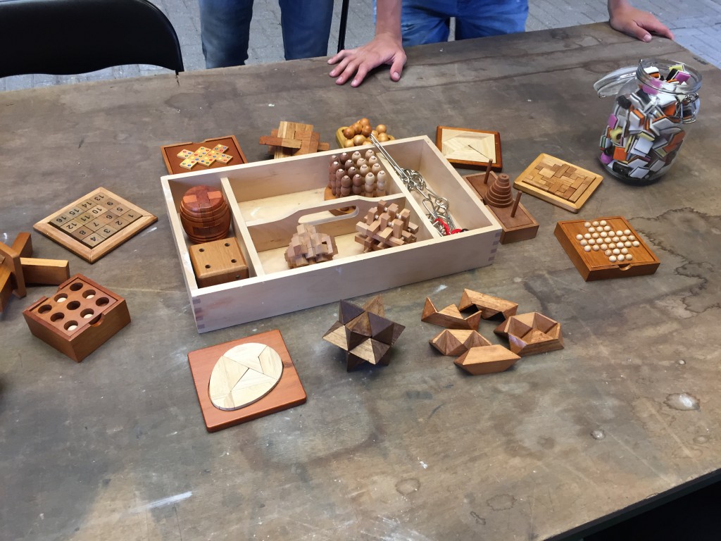 Houten puzzels