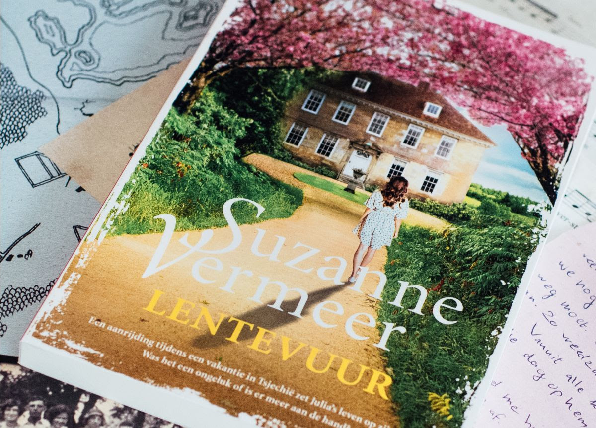 Lentevuur, nieuwe thriller van Suzanne Vermeer heeft extra Puzzelpost