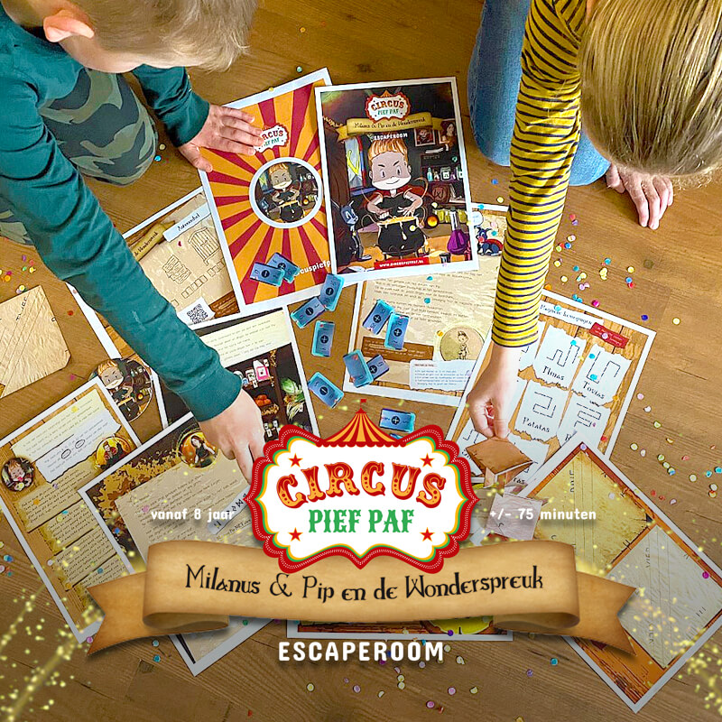Wijde selectie Het formulier Stoel Waan je als een echte Harry Potter in het nieuwste escaperoom spel voor  kinderen van Circus Pief Paf • Escape Rooms Nederland